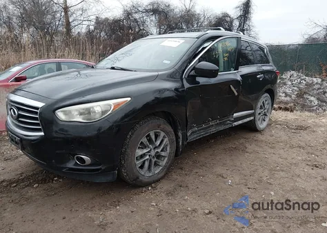 2013 Infiniti Jx35 z USA, uszkodzony, nr VIN 5N1AL0MM3DC334015